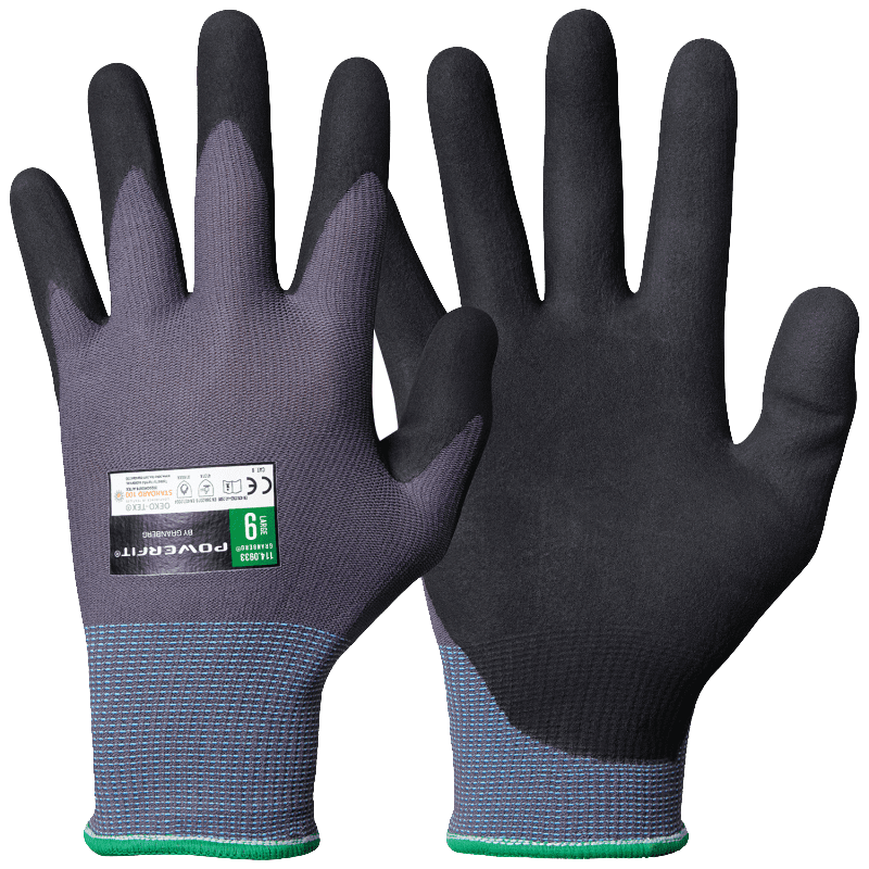 Rękawice robocze PRO-FIT POWERFIT 114.0933, z ekranem dotykowym - 5 szt.