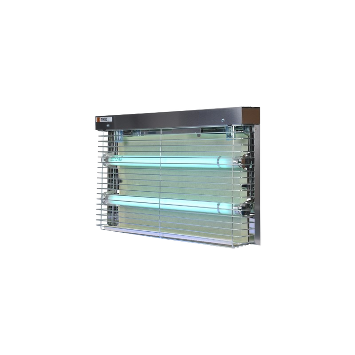 Lampa owadobójcza UV TRIO STEEL