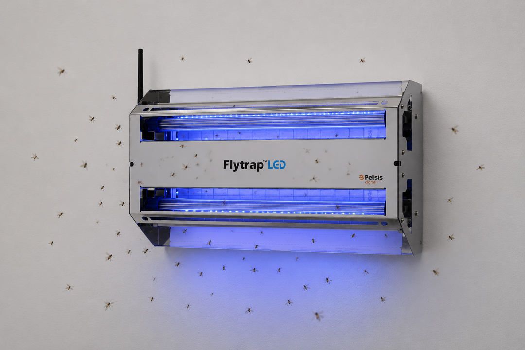 Cyfrowa pułapka na muchy 30 LED