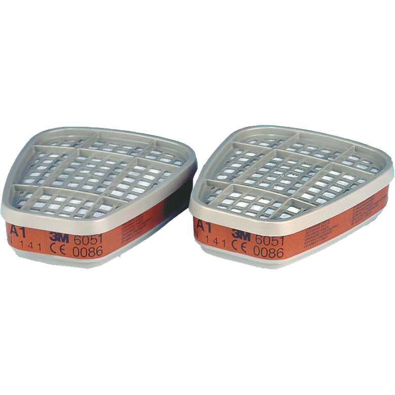 Filtry A1 do półmaski 3M 6051