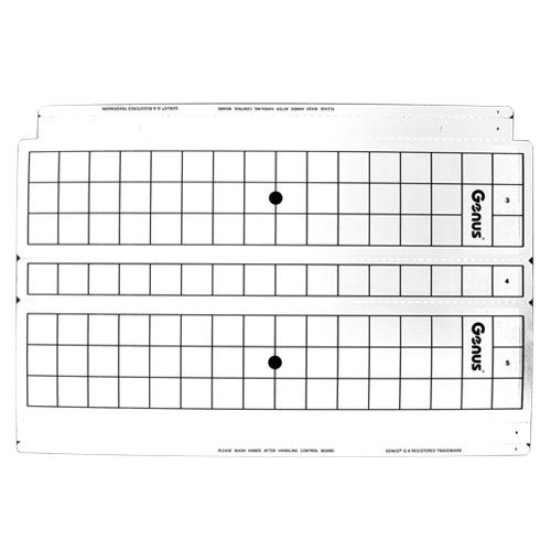 Genus Universal GB Easy Count White (X15) – płytki samoprzylepne