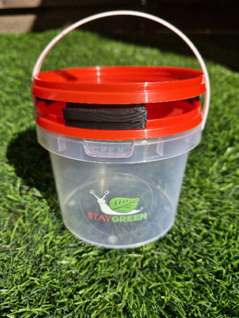 Pułapka na ślimaki i ślimaki „Stay Green Snail Trap” – wielokrotnego użytku, nietoksyczna, bez chemikaliów